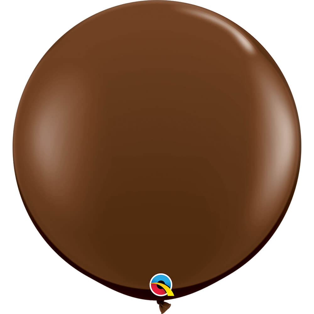 Qualatex 36 inch QUALATEX CHOCOLATE BROWN Latex Balloons 83660-Q