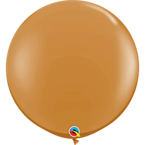 Qualatex 36 inch QUALATEX MOCHA BROWN Latex Balloons 44564-Q