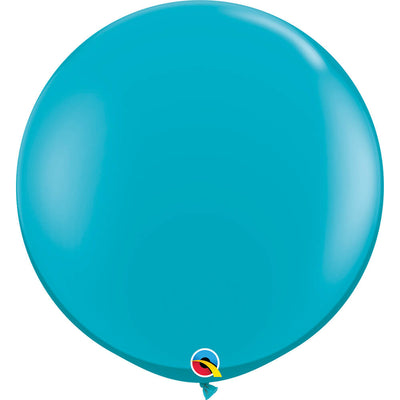 Qualatex 36 inch QUALATEX TROPICAL TEAL Latex Balloons 43514-Q