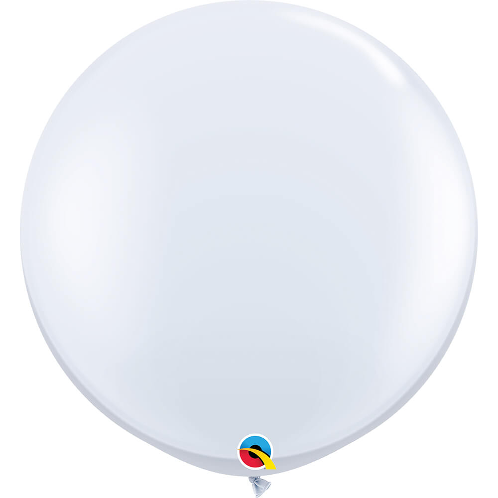 Qualatex 36 inch QUALATEX WHITE Latex Balloons 42847-Q