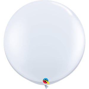 Qualatex 36 inch QUALATEX WHITE Latex Balloons 42847-Q