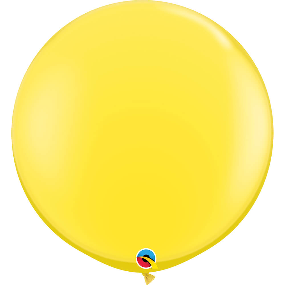 Qualatex 36 inch QUALATEX YELLOW Latex Balloons 42690-Q