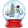 Qualatex 36 inch SNOW GLOBE Foil Balloon 23494-Q-P