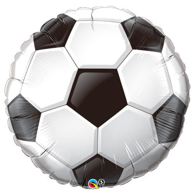 Qualatex 36 inch SOCCER BALL Foil Balloon 21529-Q-P