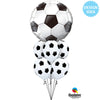 Qualatex 36 inch SOCCER BALL Foil Balloon 21529-Q-P