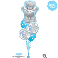 Qualatex 36 inch TATTY TEDDY BIRTHDAY BANNER Foil Balloon 16624-Q-P