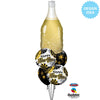 Qualatex 39 inch GOLDEN BUBBLY WINE BOTTLE Foil Balloon 98219-Q-P