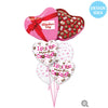 Qualatex 39 inch VALENTINE'S DAY CANDY BOX Foil Balloon 16654-Q-P