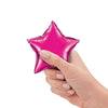 Qualatex 4 inch MINI STAR - MAGENTA (AIR-FILL ONLY) Foil Balloon 99341-Q-U