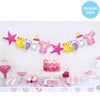 Qualatex 41 inch BABY GIRL GARLAND (AIR-FILL ONLY) Foil Balloon 17765-Q-P