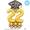 Qualatex 41 inch YOUR FUTURE IS BRIGHT GRAD CAP Foil Balloon 21568-Q-P