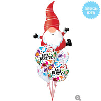 Qualatex 42 inch GNOME Foil Balloon 20055-Q-P