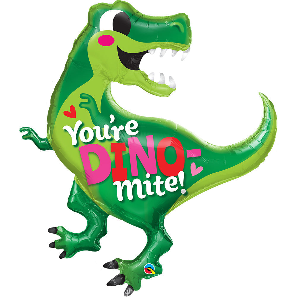 Qualatex 42 inch YOU'RE DINO-MITE Foil Balloon 16619-Q-P