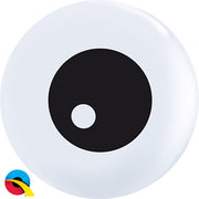 Qualatex 5 inch FRIENDLY EYEBALL TOPPRINT Latex Balloons