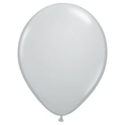 Qualatex 5 inch QUALATEX GRAY Latex Balloons 69645-Q