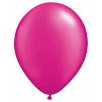 Qualatex 5 inch QUALATEX PEARL MAGENTA Latex Balloons 99352-Q