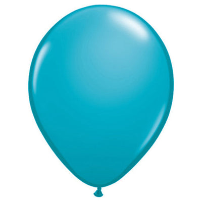 Qualatex 5 inch QUALATEX TROPICAL TEAL Latex Balloons 43605-Q