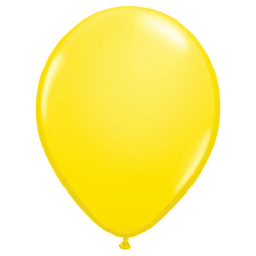 Qualatex 5 inch QUALATEX YELLOW Latex Balloons 43609-Q