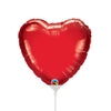 Qualatex 9 inch HEART - RUBY RED (AIR-FILL ONLY) Foil Balloon 23355-Q-U