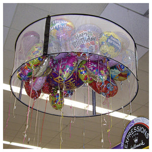 Silver Rainbow BALLOON CORRAL CIRCULAR - 6FT X 6FT X 18IN Balloon Corrals BC6-SR