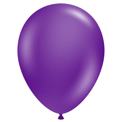 TUFTEX 11 inch TUFTEX PLUM PURPLE Latex Balloons 10079-M