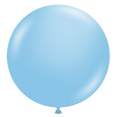 TUFTEX 17 inch TUFTEX BABY BLUE Latex Balloons 17021-M