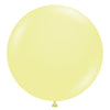 TUFTEX 17 inch TUFTEX LEMONADE YELLOW Latex Balloons 17083-M