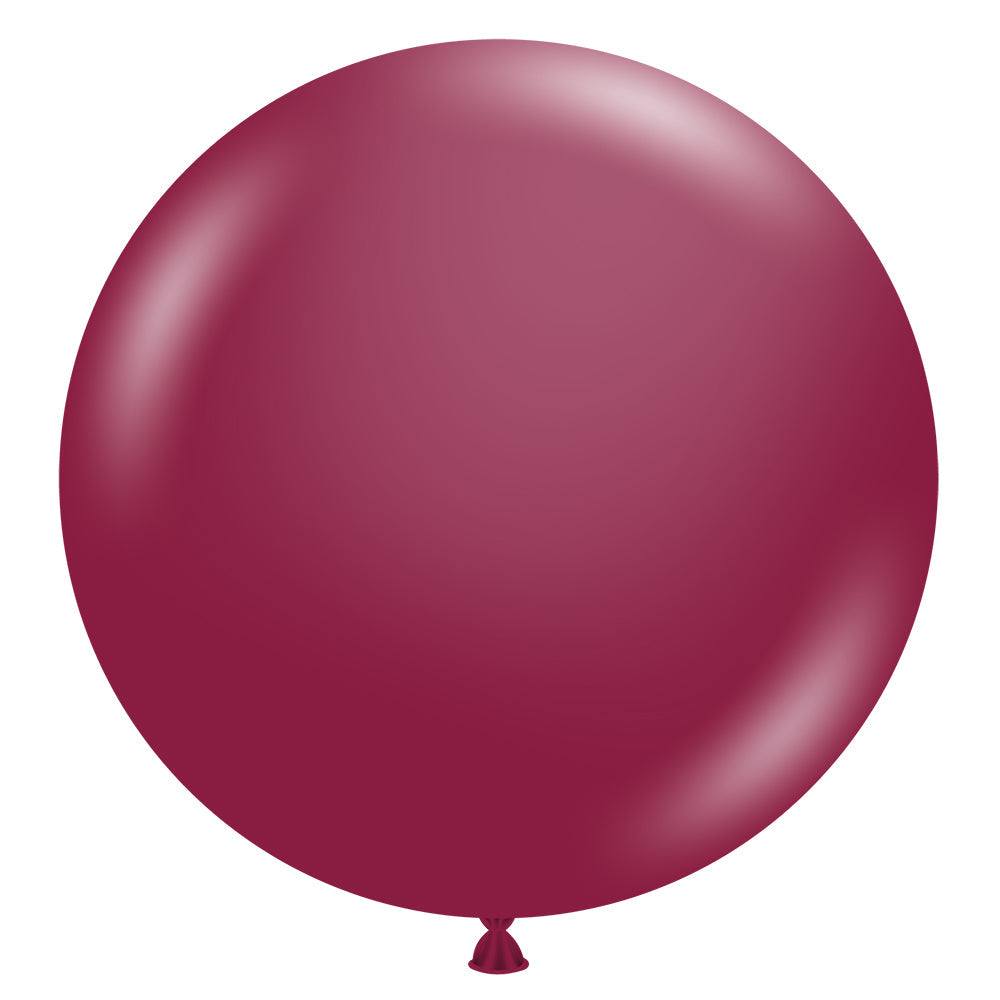 TUFTEX 17 inch TUFTEX SANGRIA Latex Balloons 17027-M