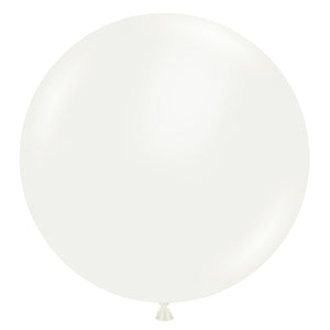 TUFTEX 17 inch TUFTEX WHITE Latex Balloons 17008-M