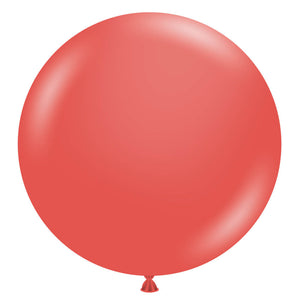 TUFTEX 24 inch TUFTEX ALOHA CORAL Latex Balloons 24045-M