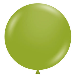 TUFTEX 24 inch TUFTEX FIONA GREEN Latex Balloons 24081-M