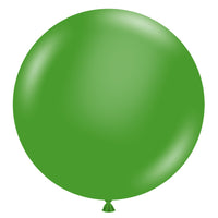 TUFTEX 24 inch TUFTEX GREEN Latex Balloons 24004-M