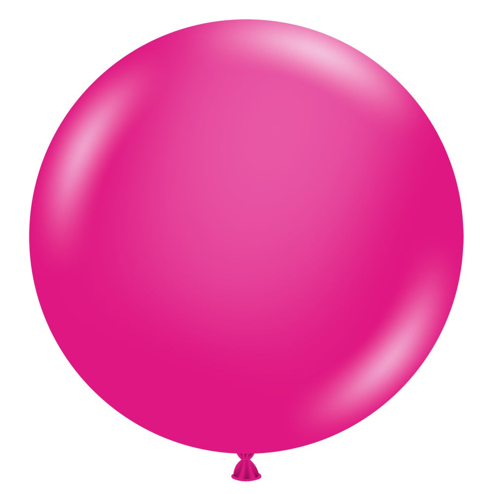 TUFTEX 24 inch TUFTEX HOT PINK Latex Balloons 24029-M