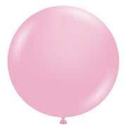 TUFTEX 24 inch TUFTEX METALLIC SHIMMERING PINK Latex Balloons 24038-M