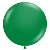 TUFTEX 36 inch TUFTEX CRYSTAL EMERALD GREEN Latex Balloons 36015-M