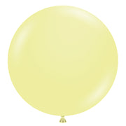 TUFTEX 36 inch TUFTEX LEMONADE YELLOW Latex Balloons 3683-M