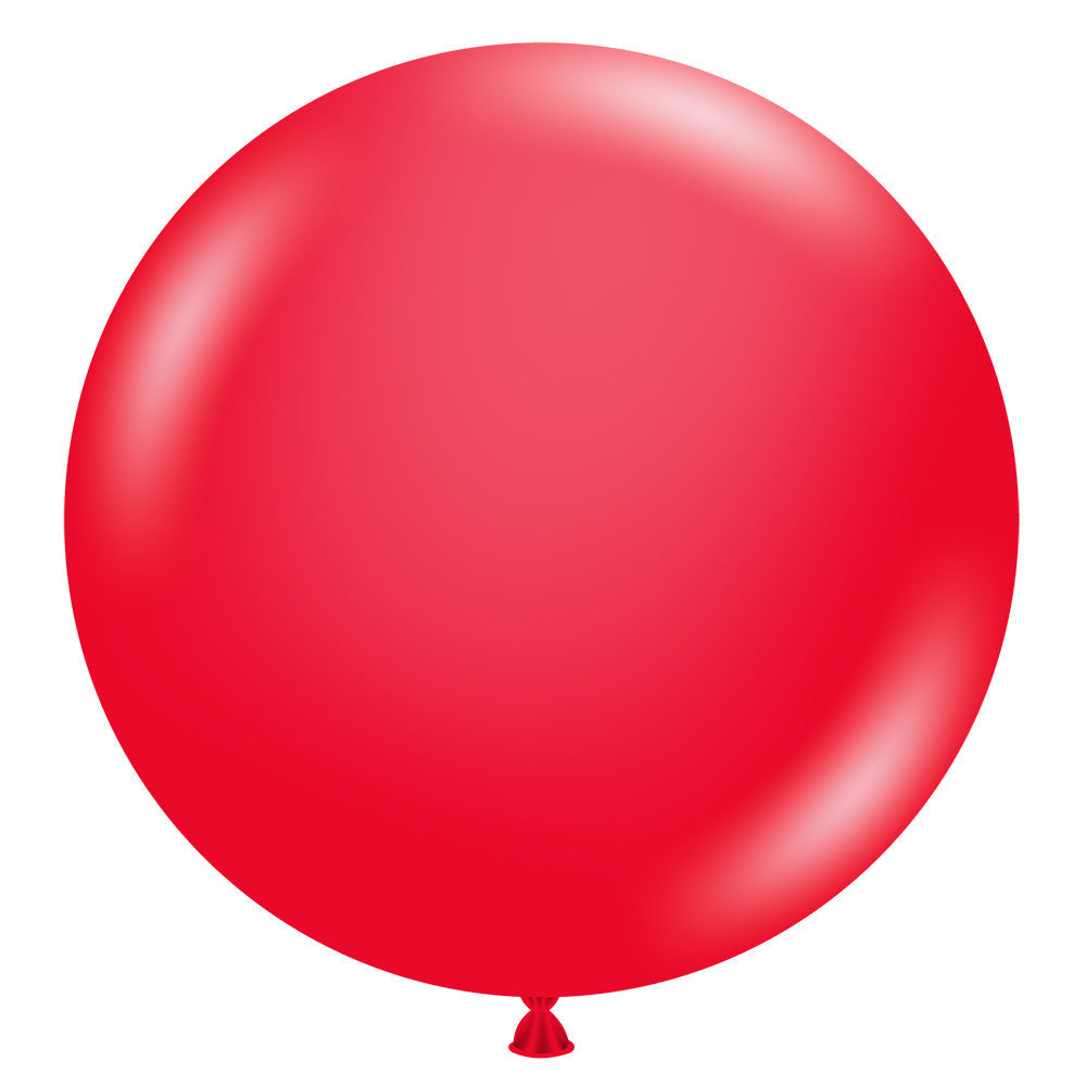 TUFTEX 36 inch TUFTEX RED Latex Balloons 36007-M