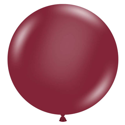 TUFTEX 36 inch TUFTEX SAMBA BURGUNDY Latex Balloons 36086-M