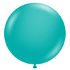 TUFTEX 36 inch TUFTEX TEAL Latex Balloons 36028-M