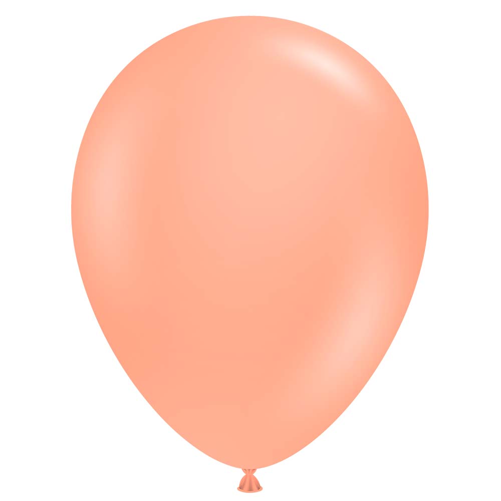 TUFTEX 5 inch TUFTEX CHEEKY PEACH Latex Balloons 15085-M