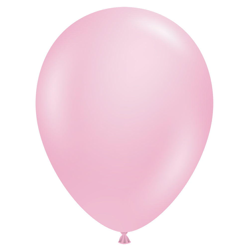 TUFTEX 5 inch TUFTEX METALLIC SHIMMERING PINK Latex Balloons 15038-M