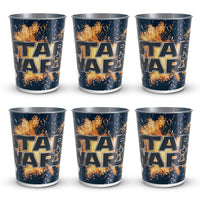 Unique 16 oz. STAR WARS CLASSIC PLASTIC STADIUM CUPS (6 PK) Cups 79277-UN