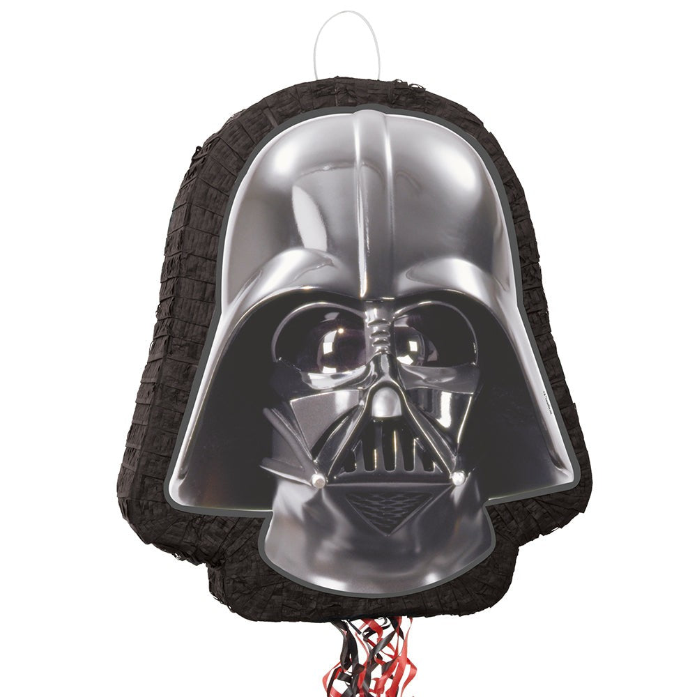 Unique 18 inch DARTH VADER SHAPED DRUM PULL PINATA Pinatas 66324-UN