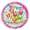 Unique 18 inch TEAM SHOPKINS Foil Balloon