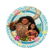 Unique 7 inch MOANA ROUND DESSERT PLATES (8 PK) Plates 59814-UN