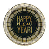 Unique 7 inch ROARING NEW YEARS FOIL PLATES (8 PK) Plates 78134-UN