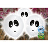 Unique 9 inch GHOST LED LIGHT UP BALLOON (3 PK) Latex Balloons 54736-UN