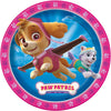 Unique 9 inch PAW PATROL GIRL ROUND DINNER PLATES (8 PK) Plates 49105-UN