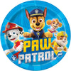 Unique 9 inch PAW PATROL ROUND DINNER PLATES (8 PK) Plates 77425-UN