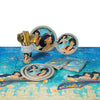 Unique ALADDIN PLASTIC TABLECOVER 54 inch X 84 inch Table Covers 79503-UN